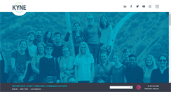 Desktop Screenshot of kyne.com